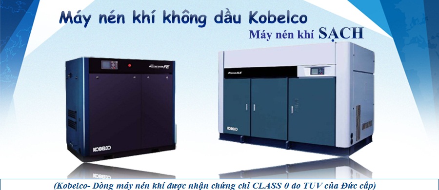 4 dòng máy nén khí Kobelco thông dụng nhất hiện nay