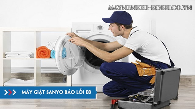 Máy giặt Sanyo lỗi E8