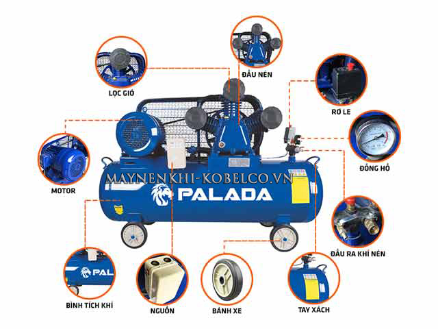 Máy bơm hơi 10kg Palada PA-10300